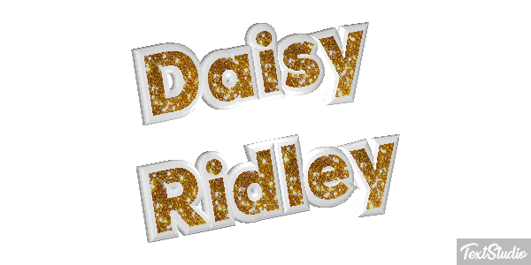 Daisy Ridley Efeito do texto