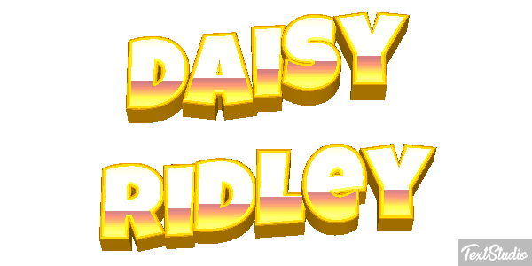 Daisy Ridley Efeito do texto