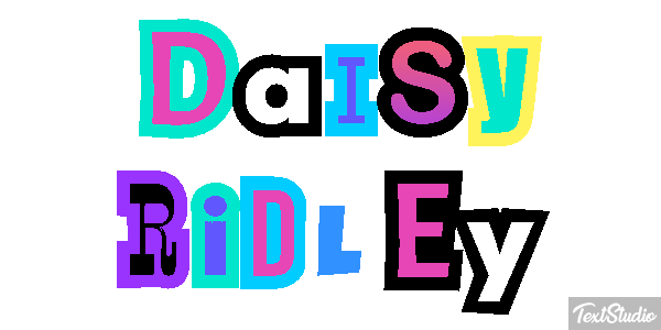 Daisy Ridley Efeito do texto