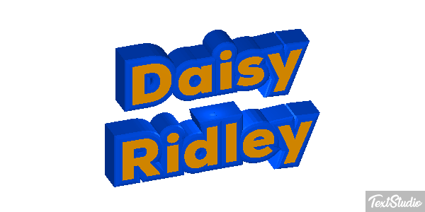Daisy Ridley Efeito do texto