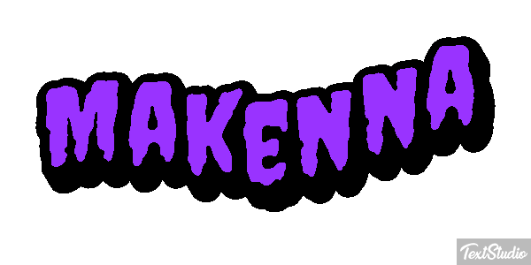 Makenna Effet de texte