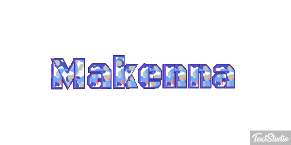 Makenna Effet de texte
