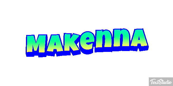 Makenna Effet de texte