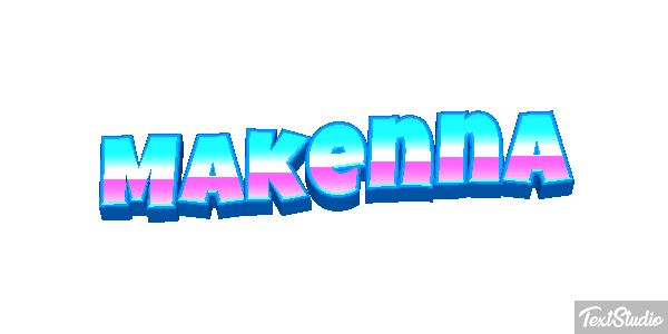 Makenna Effet de texte
