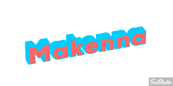 Makenna Effet de texte