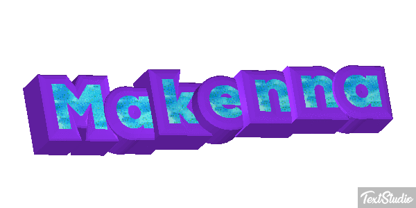 Makenna Effet de texte