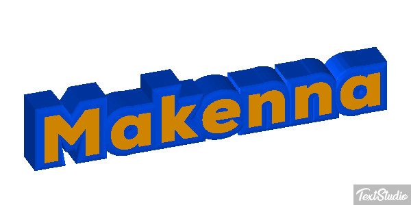 Makenna Effet de texte