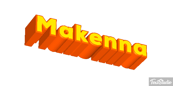 Makenna Effet de texte