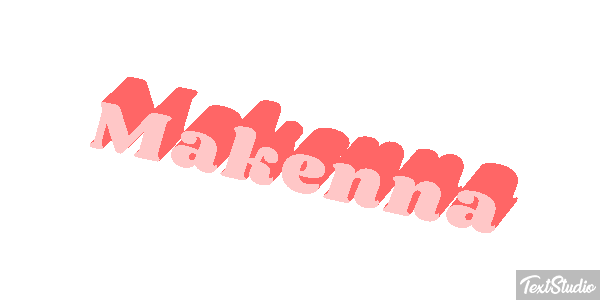 Makenna Effet de texte