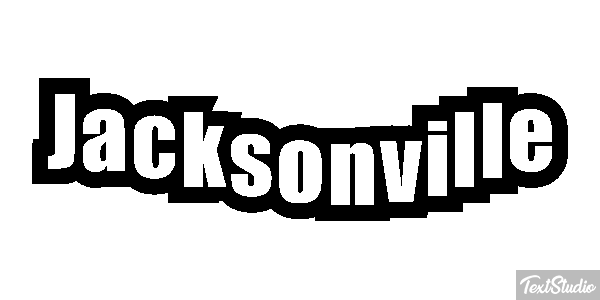Jacksonville テキスト効果