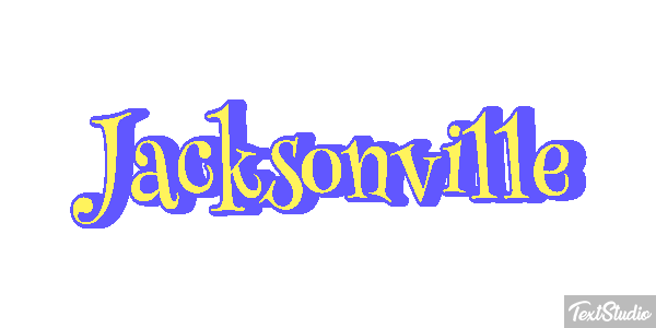 Jacksonville テキスト効果