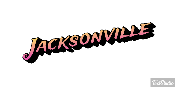Jacksonville テキスト効果