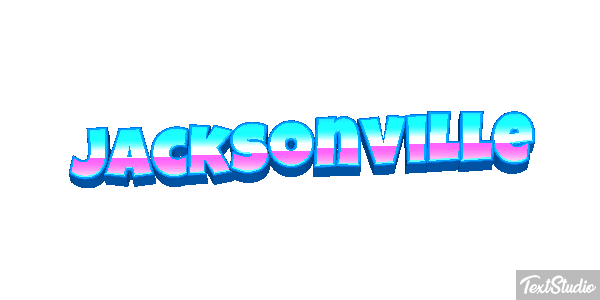 Jacksonville テキスト効果