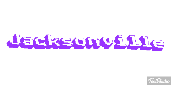 Jacksonville テキスト効果