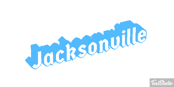 Jacksonville テキスト効果