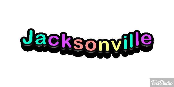 Jacksonville テキスト効果