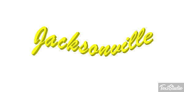 Jacksonville テキスト効果