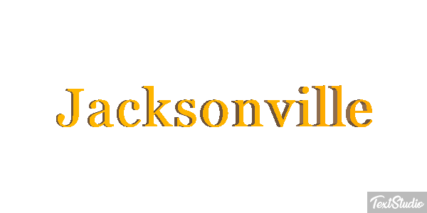 Jacksonville テキスト効果