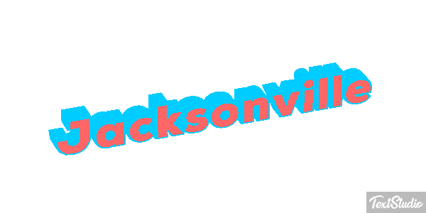 Jacksonville テキスト効果