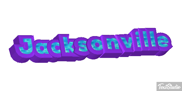 Jacksonville テキスト効果