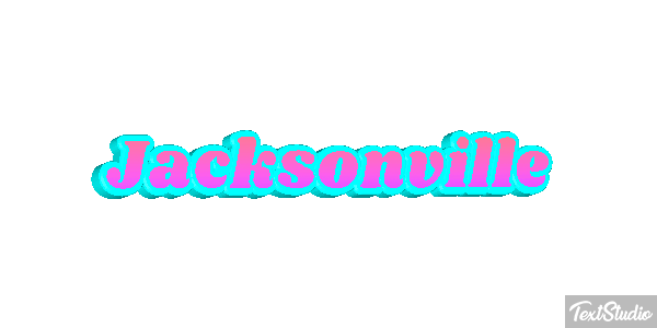 Jacksonville テキスト効果