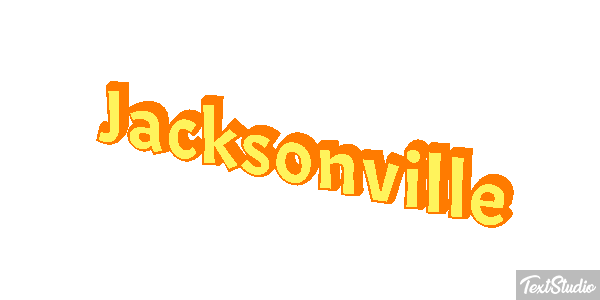 Jacksonville テキスト効果