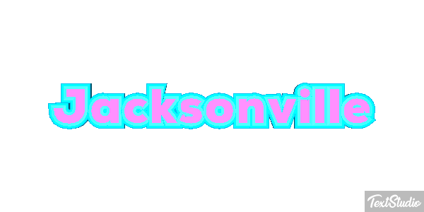 Jacksonville テキスト効果