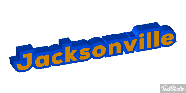 Jacksonville テキスト効果