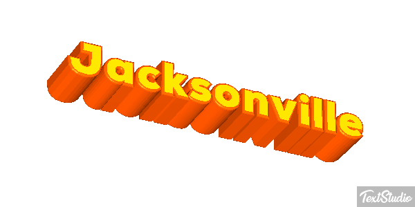 Jacksonville テキスト効果
