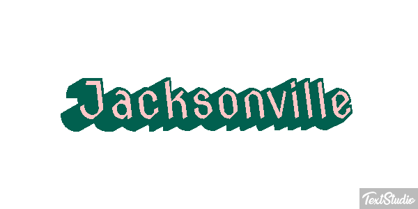 Jacksonville テキスト効果