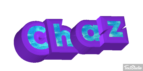Chaz Texteffekt