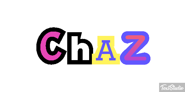 Chaz Texteffekt