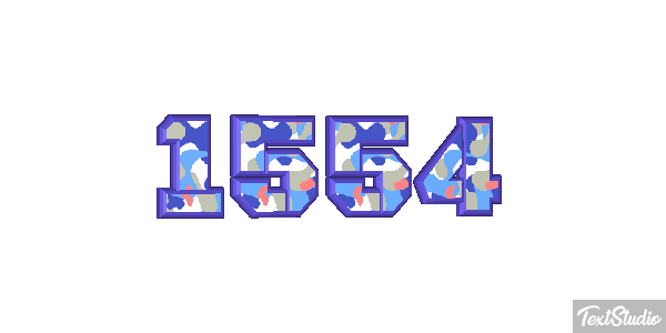 1554 Text effect