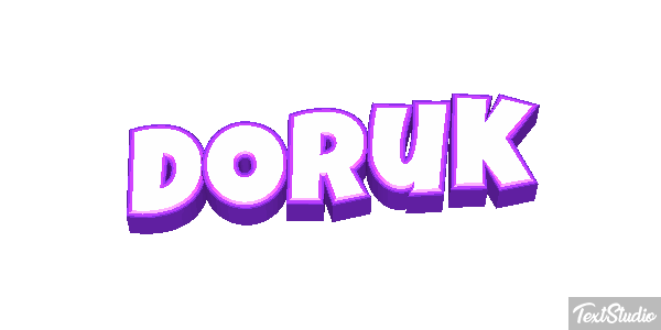 Doruk Effetto testo