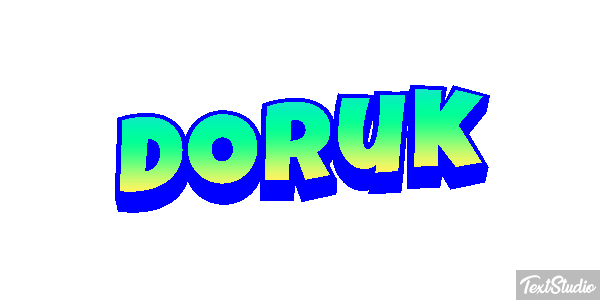 Doruk Effetto testo