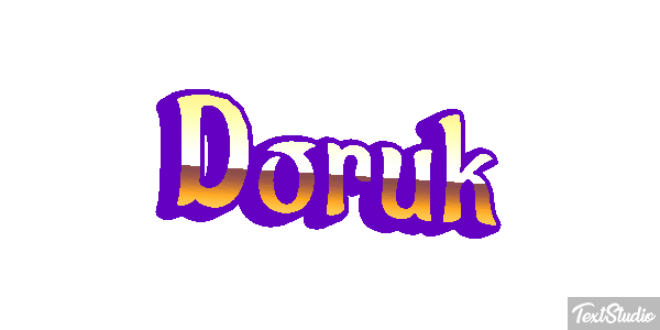 Doruk Effetto testo