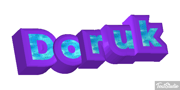 Doruk Effetto testo