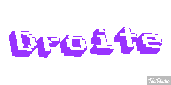 Droite Tekst effect