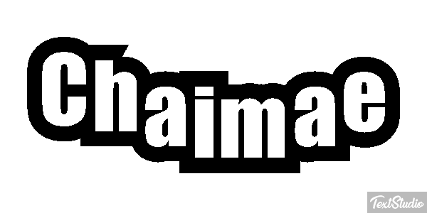 Chaimae Text effect