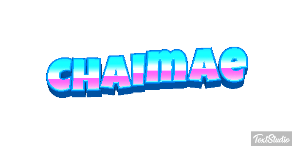 Chaimae Text effect