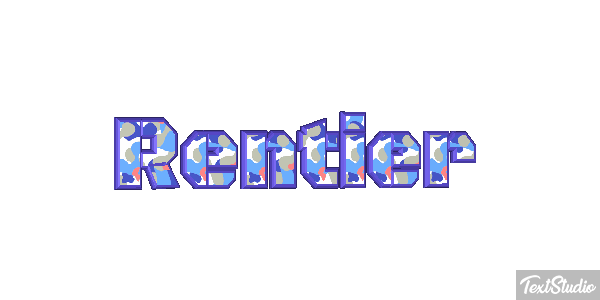 Rentier Efecto de texto