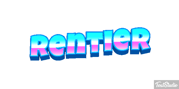 Rentier Efecto de texto