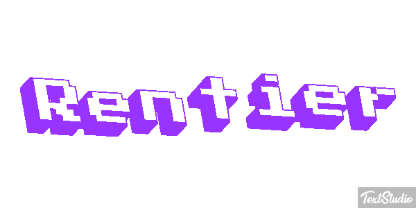 Rentier Efecto de texto