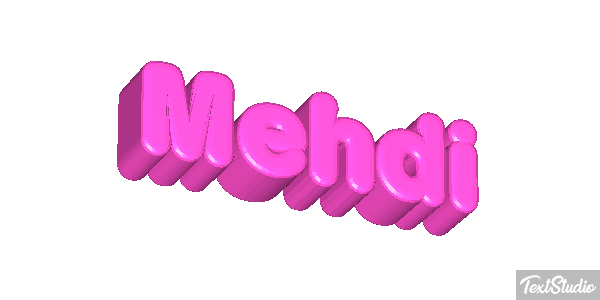 Mehdi Текстовый эффект