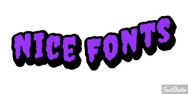 Nice Fonts Text effect