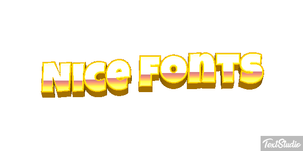 Nice Fonts Text effect