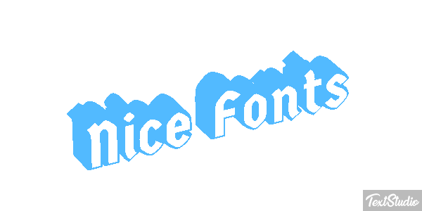 Nice Fonts Text effect
