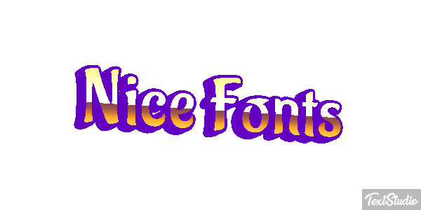 Nice Fonts Text effect