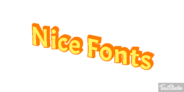 Nice Fonts Text effect