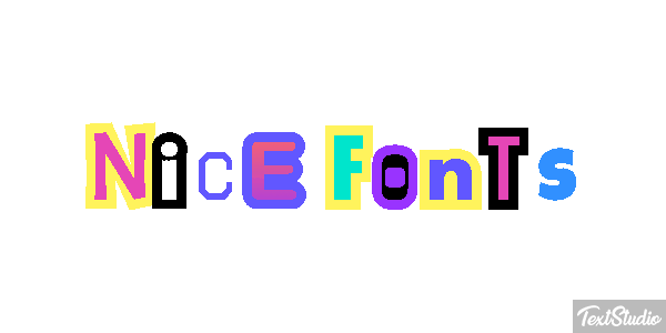 Nice Fonts Text effect